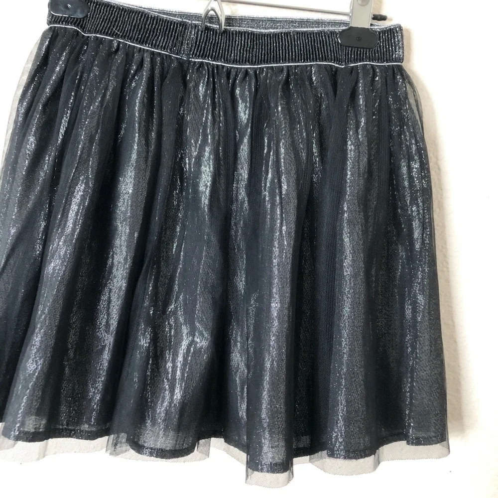 💜💜 Sparkly Black Mini Skirt Size Medium